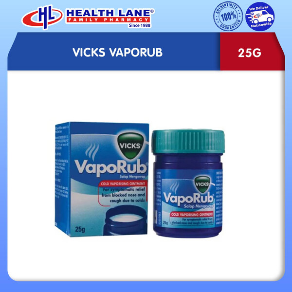 VICKS VAPORUB 25G